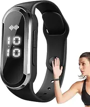 ESD Bracelet, Fitness Digital Watch, Rechargeable Lightweight Ultrasonic Multifunctional Gnat Wristband for Work