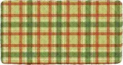 Merry Christmas Buffalo Plaid Check Toddler Bed Sheet Travel Washable Cot Sheet for Kid Travel Bed for Children Cots Sleeping 50'' x 25'' (Sheet,Bed Not Included)