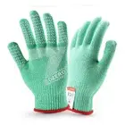 Safety Anti-Cut Anti-Puncture Work Gloves Level 5 HPPE EN388 Grinding Welding Wo