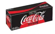 Coca-Cola Zero Sugar, 355mL/12 fl. oz. cans, 12ct, {Imported from Canada}