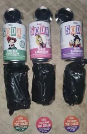 Unopened Funko Soda Chase Set Sanderson Sister Hocus Pocus -Winifred Mary Sarah