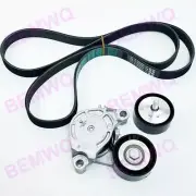3Pcs Drive Belt and Tensioner with Pulley for BMW X1 F48 X2 F39 Mini Cooper F55 (for: Mini)