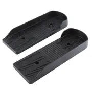 Elliptical Machine Pedals Resistance Elliptical Machine Pedal Fitness Machine Sports Pedal Accessories for Gym and Home Black