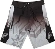 KLEW FOCO NBA San Antonio Spurs Gradient Board Shorts