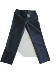 White House Black Market Black THE SLIM ANKLE Dress Slacks Casual PANTS 4 R