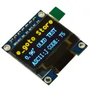 0.96" SPI Serial 128X64 OLED LCD LED Display Module Blue Yellow for Arduino AU