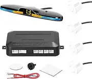 Car Parking Sensor Rear Reversing s System with 4 Parking Sensors Distance Detection Light Distance Display Warning Buzzer