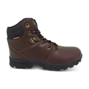 Weatherproof Vintage Mens Jeremiah Outdoor Hiker Boots Brown Size 13M NIB