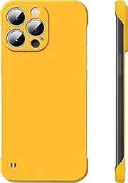 RUNGOS for iPhone 15 Pro Case Borderless Slim (Bare Metal Feel) [Ultra Thin as No Case on] Rapid Heat Dissipation Cooling Cover for iPhone 15 Pro Phone Case, Hard PC Resilient Shockproof Cover 6.1''