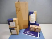 SimpliSafe Alarm Keypad, Base Station, (2)Motion & (2)Entry Sensors NIB