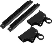 YARNOW 1Pair Plastic Locking Latch Hinge Kit for Folding Chairs Heavy Duty Replacement Hinges for Lounge Chairs Lightweight Impact Resistant Space Saving Design for Camping