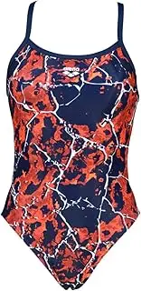 [arena] Earth Texture Challenge Swimsuit Black-Black Multi 44