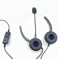 在飛比找樂天市場購物網優惠-Aristel安立達 DKP51BW專用 雙耳耳機麥克風 含