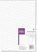 Crafters Companion CC-Acc-ADHA4 Double Sided Adhesive Sheets A4-6pc, Multi