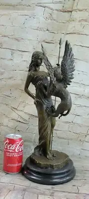 STUNNING WELSH DRAGON GRIFFIN 100% PURE HOTCAST BRONZE STATUE FIGURINE LOST WAX