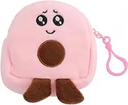 [Yhsioaklo] Avocado Plush Coin Pouch, Avocado Plush Coin Purse - Fruit Coin Pouch, Small Wallet, Cartoon Coin Purse | Avocado Bag Pendant, Light Pink, Se référer au descriptif, Refer to description