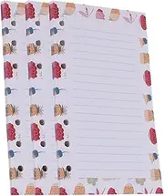 KALLORY Binder Paper Refills 3 Books of Loose-leaf Paper for Planner Inserts Note-taking Diary Writing
