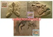LIBYA 1985 Fossils (3 maximum-cards)