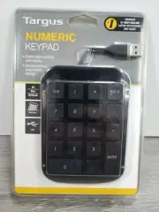 NEW Targus Numeric Keypad Wired USB for PC/ MAC/ Netbook AKP10US