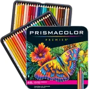 48 Prismacolor Premier Colour Pencils Tin Soft Core Artist