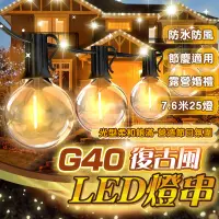 在飛比找蝦皮商城精選優惠-【日日生活】G40露營燈串 LED燈串 露營燈 防水燈串 燈