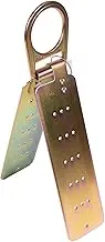 Palmer Safety Reusable Temporary Steel Roof Anchor Bracket for Industrial & Construction Use on Wood/Metal I OSHA/ANSI Compliant