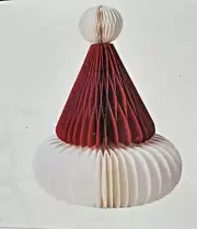 Ikea VINTERFINT Christmas Decoration, Santa Claus hat red/white, 9”