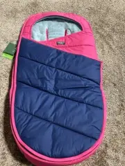 L.L. Bean Snow Bunting Pink Blue Gray NEW Keep Baby Warm In Stroller Sled