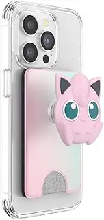 PopSockets Phone Wallet with Expanding Phone Grip, Phone Card Holder, Pokemon - Jiggly Puff