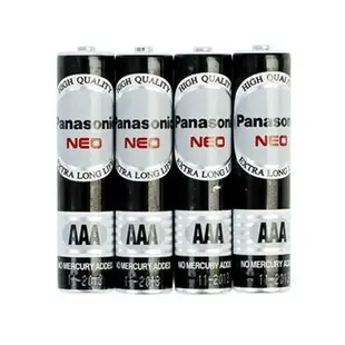 國際牌 Panasonic 4號 電池 碳鋅電池 黑色（60顆入 /盒）3盒 /組（超取限購1組）