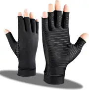 Copper Infused Compression Arthritis Gloves for Hand & Finger Relief from Pain/S