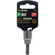3by8 In DR T40 TAMPER PROOF TORX SOCKET
