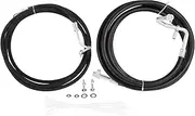 Seaforie SU33468 Rear Auxiliary AC Hoses Lines Kit, Air Conditioning Line Set Compatible with Chevrolet Chevy Suburban GMC Yukon XL Cadillac Escalade ESV 2007-2014, for Long wheelbase SUV