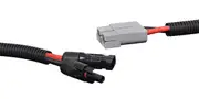 Powerhouse M8649 0.3m Dual MC4 Style Plug To Anderson Style Cable