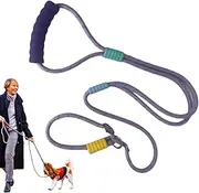 Riaisttd Large Dog Rope - Long Traction Rope - Heavy Dudy Comfortable Strong Pet Accessories for Training Walks Comfort Beach Outdoor Park Improved Safety Pulling
