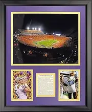 Legends Never Die LSU Tiger Stadium Framed Photo Collage, 16" x 20"