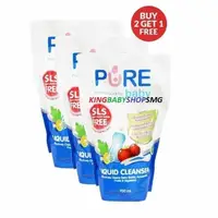 在飛比找蝦皮購物優惠-Pure Baby Liquid Cleanser Refi