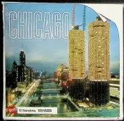 1970's CHICAGO Illinois 3d View-Master 3 Reel Packet NEW SEALED