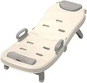 Baby Shampoo Chair, Toddler Bath Seat Bathtub, Hair Washing Seat, Baby Shampoo Recliner Portable and Foldable Adjustable and Comfortable Design for Baby Toddler Safe Hair-Washing Experience