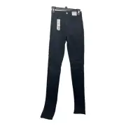 Top Shop Joni Women’s 26/32 Size 4 Black Stretchy Jean Pants