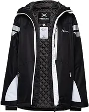 Arctix Kids' Insulated Quilted Lining with Reflective Print Cold Weather Peak Performance Jacket
