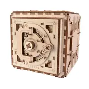 179pc UGears Safe Mechanical Lock DIY Kit Wooden 3D Puzzle/Model Gift Set 14+