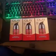 Lot Of 3Olay REGENERIST Micro Sculpting Serum Fragrance Free & None Fragranfree