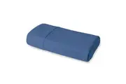Sheraton Luxury Maison King Bed 100% Cotton 1000TC Flat Sheet Super Storm Blue
