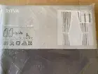NEW IKEA RITVA Window Curtains Drapes 2 Panels With Tie-Backs - Brown / 57"x98"