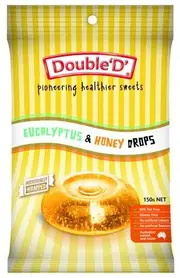 Double 'D' Eucalyptus & Honey Drops 150g