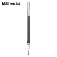 在飛比找momo購物網優惠-【MUJI 無印良品】自由換芯膠墨筆芯/黑0.38mm