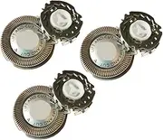 3Pcs HQ3 Replace Head Razor Blade，Compatible For Philips，Shaver HQ3HQ30HQ40HQ46HQ130HQ912HQ481 Replacement Head Blades Accessories