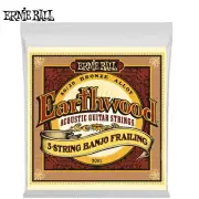 Ernie Ball 2061 Earthwood 5-String Frailing 80/20 Bronze Banjo Strings 10-24