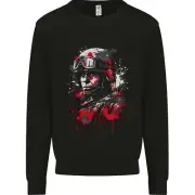 An American Soldier USA Army Marine Kids Sweatshirt Jumper